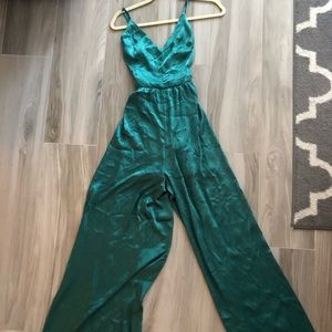 Satin jumpsuit